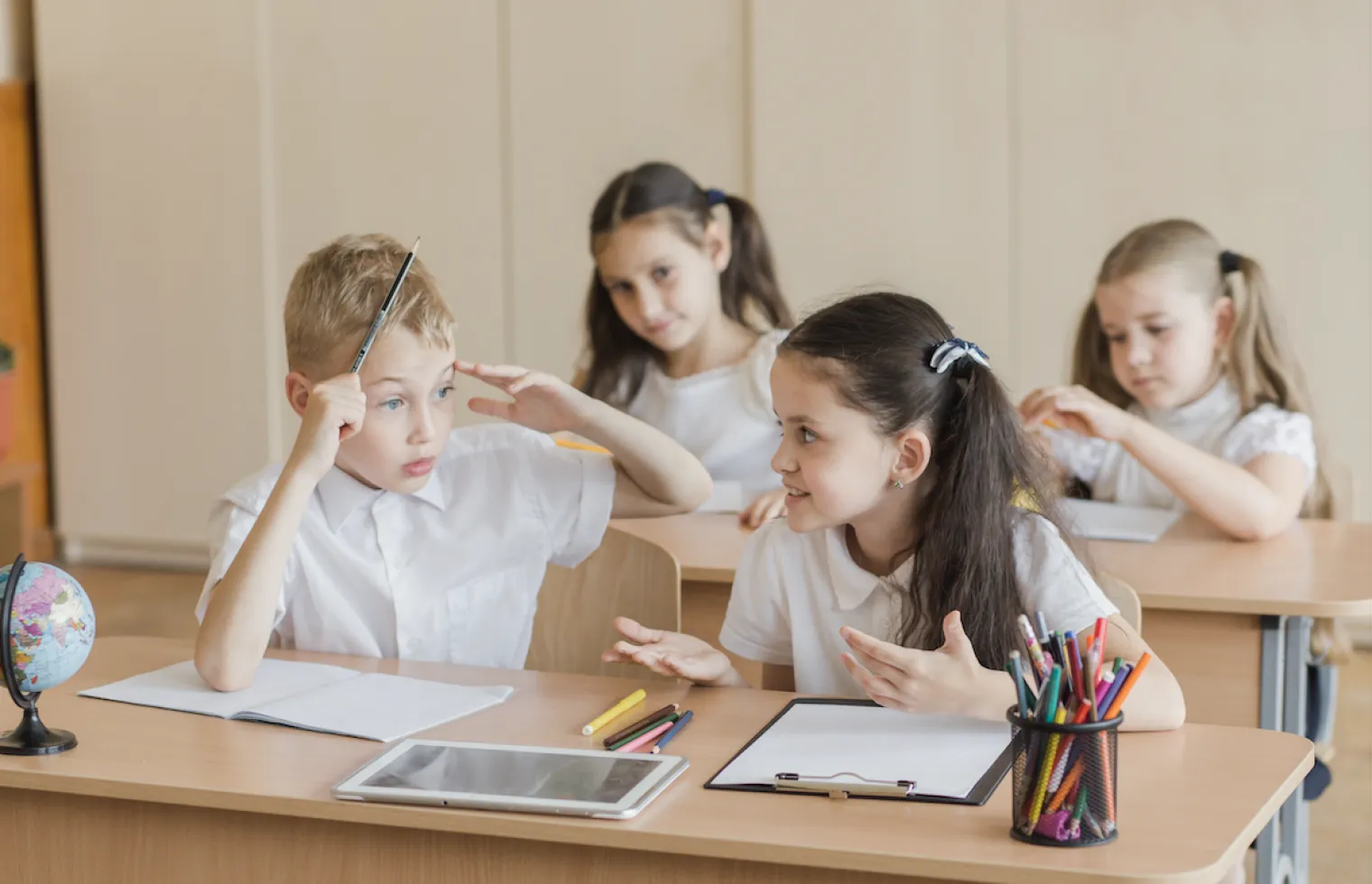 Image of blog with title : My Class Won't Stop Talking: What Actually Helps with a Chatty Class?