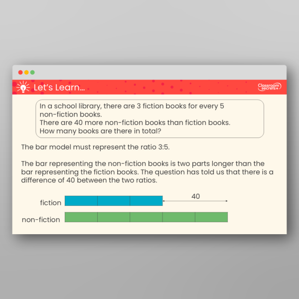 Classroom Secrets | Collection Page Year 6 Ratio Problems