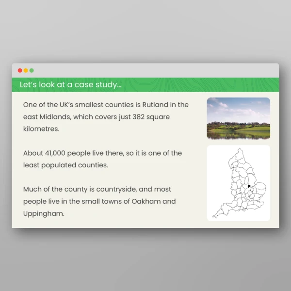 An image of the Counties of the United Kingdom Geography PPT Resource