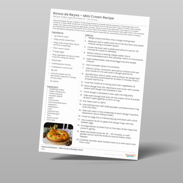 An image of the Three Kings Day Recipes Resource