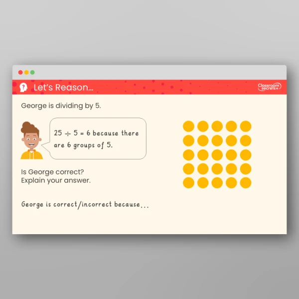 An image of the Divide by 5 Teaching PPT Resource