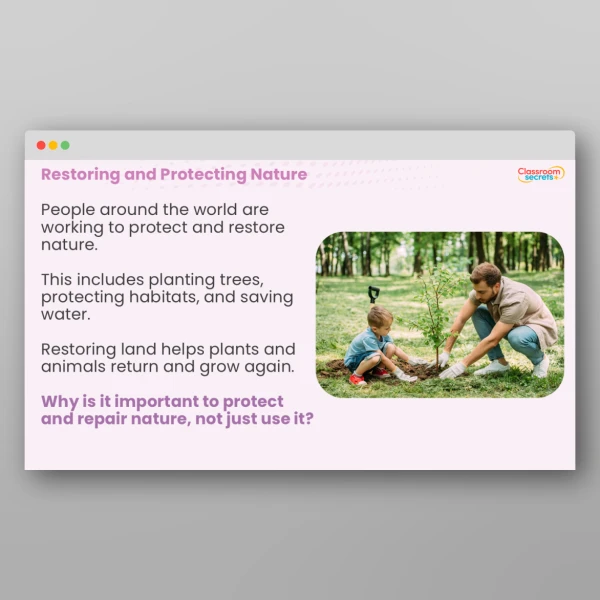 An image of the World Environment Day Whole School Assembly Resource