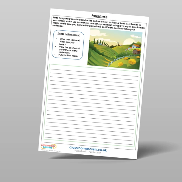 An image of the Parenthesis Application Resource