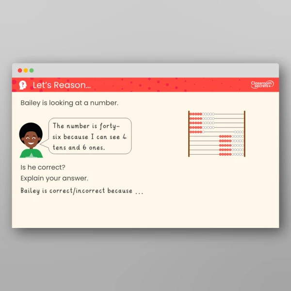 An image of the Write Numbers to 100 in Words Teaching PPT Resource