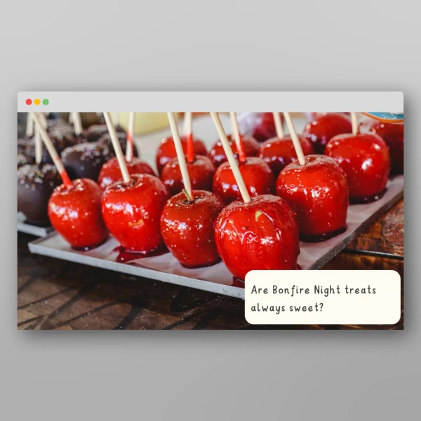 An image of the Bonfire Night I Wonder Discussion Prompts Resource