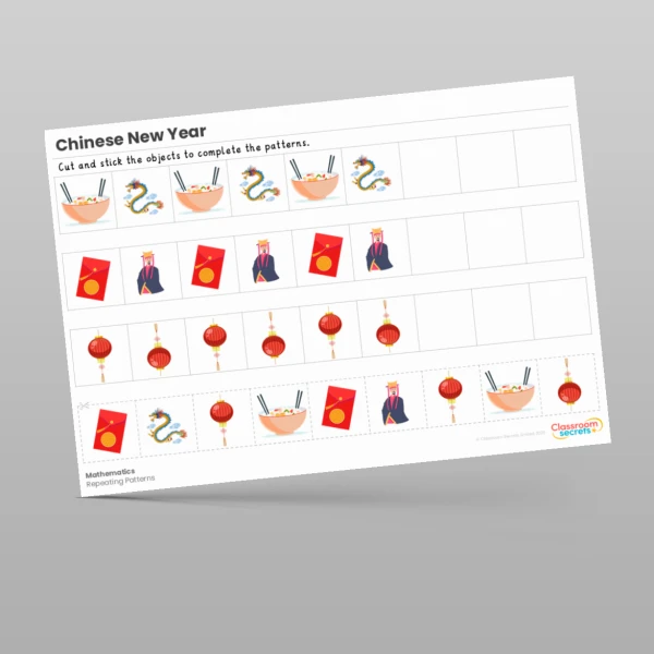 An image of the Chinese New Year Maths Activities Resource