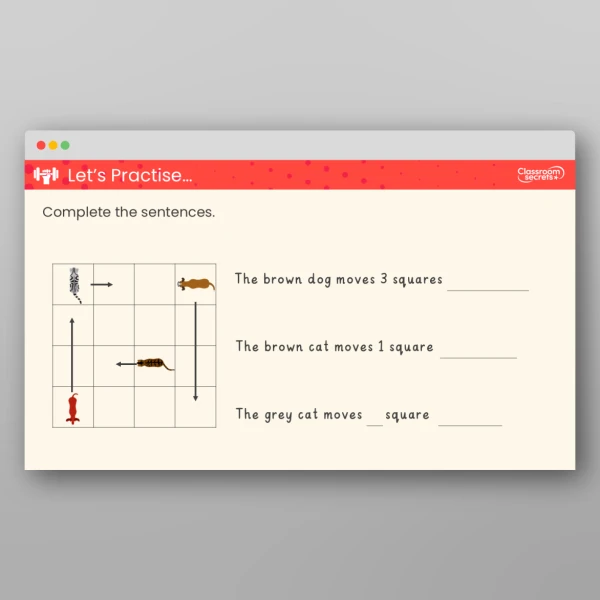An image of the Describe Movement Teaching PPT Resource