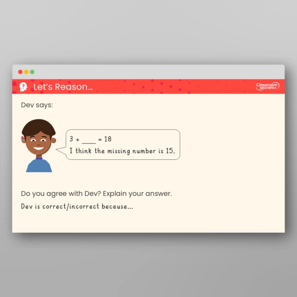 An image of the Add Ones Using Number Bonds Teaching PPT Resource