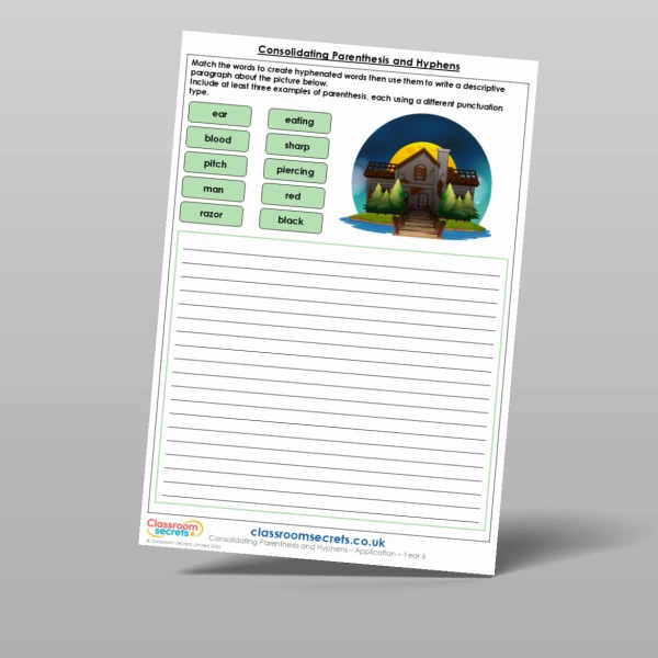 An image of the Consolidating Parenthesis and Hyphens Application Resource