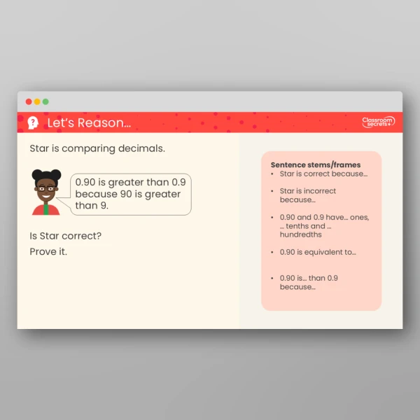 An image of the Compare Decimals Teaching PPT Resource