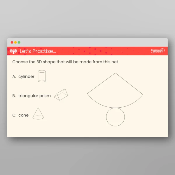 An image of the Make 3D Shapes Teaching PPT Resource