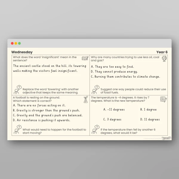 An image of the Look Back, Leap Forward PPT Resource