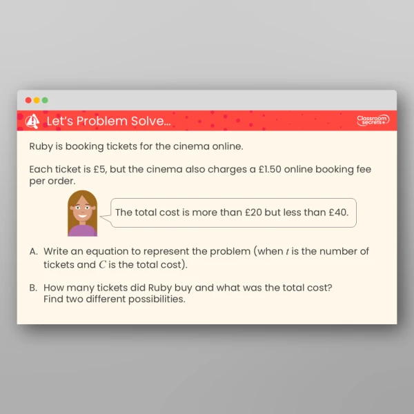 An image of the Solve 2-Step Equations Teaching PPT Resource