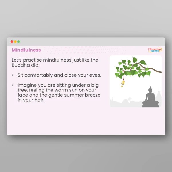 An image of the Bodhi Day Whole School Assembly PPT Resource