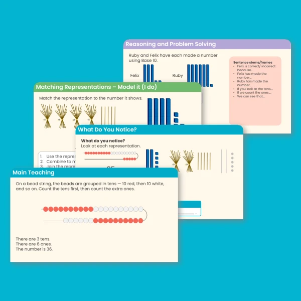 Year 3 Represent Numbers to 100 Place Value Teaching PowerPoint