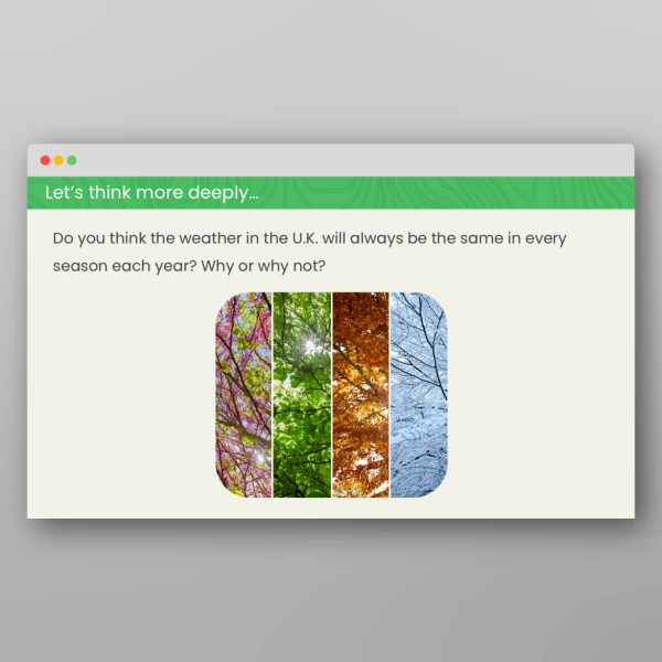 An image of the Daily Weather in the United Kingdom PPT Resource