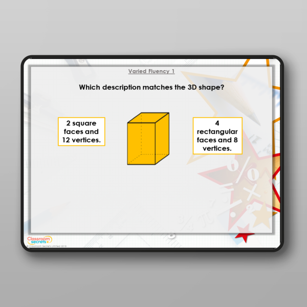 Year 3 Make 3d Shapes Modelling Ppt Resource | Classroom Secrets