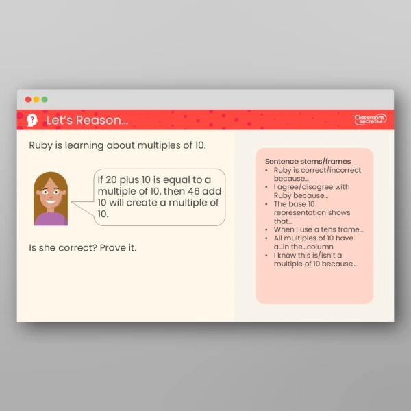 An image of the Multiples of 10 Teaching PPT Resource