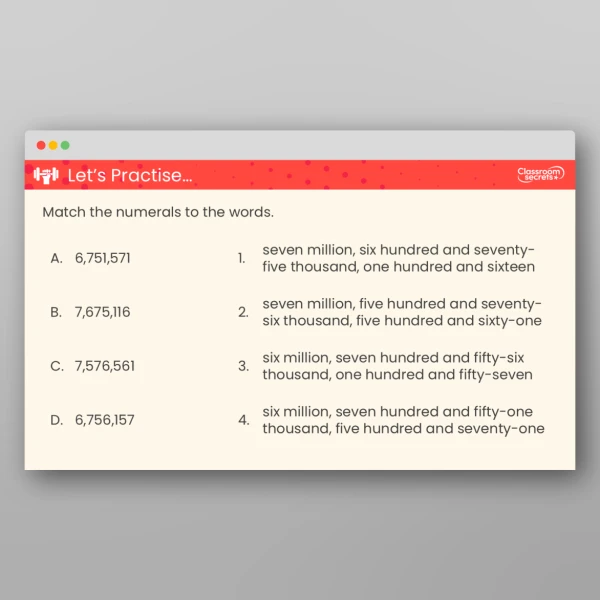 An image of the Read and Write Numbers to 10,000,000 Teaching PPT Resource