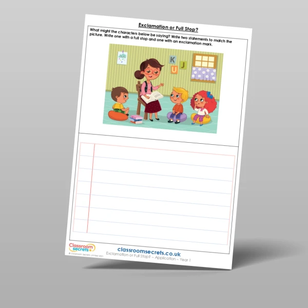 An image of the Exclamation or Full Stop? Application Resource