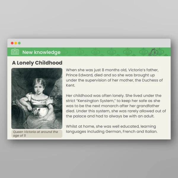 An image of the Lesson 1: Who Was Queen Victoria? PPT Resource