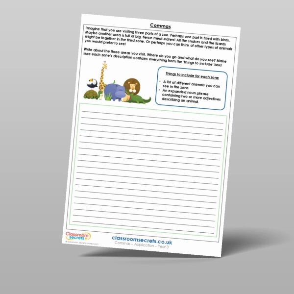 An image of the Commas Application Resource