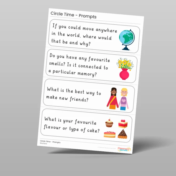 An image of the Circle Time Activities Resource