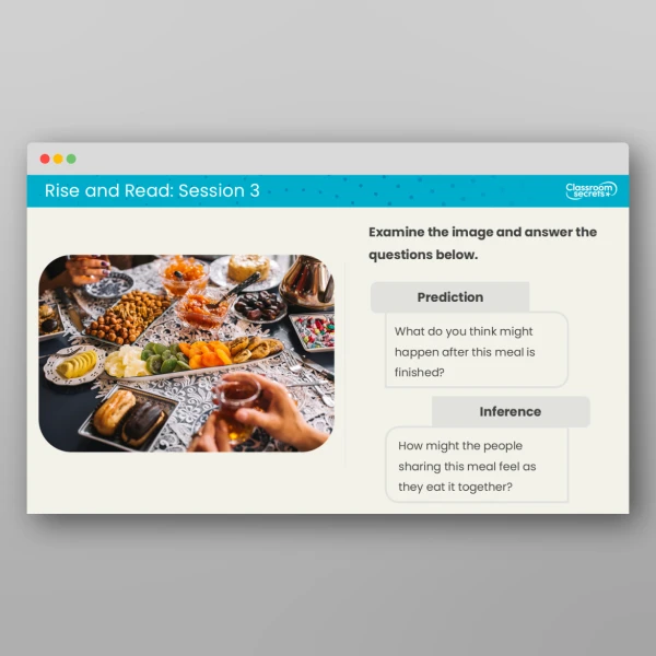 An image of the Rise and Read Ramadan Resource