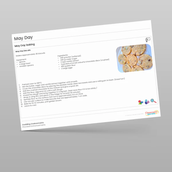 An image of the May Day Provision Enhancements Resource