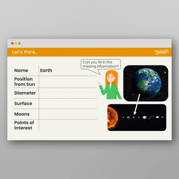 An image of the Free Lesson 1: What are Planets? Resource