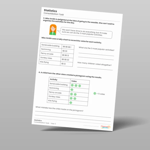 An image of the Statistics Consolidation Task Resource