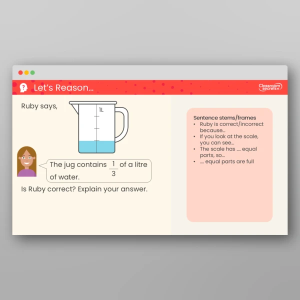 An image of the Fractions and Scales Teaching PPT Resource
