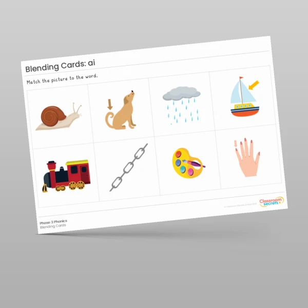 An image of the Blending Cards: ai Resource