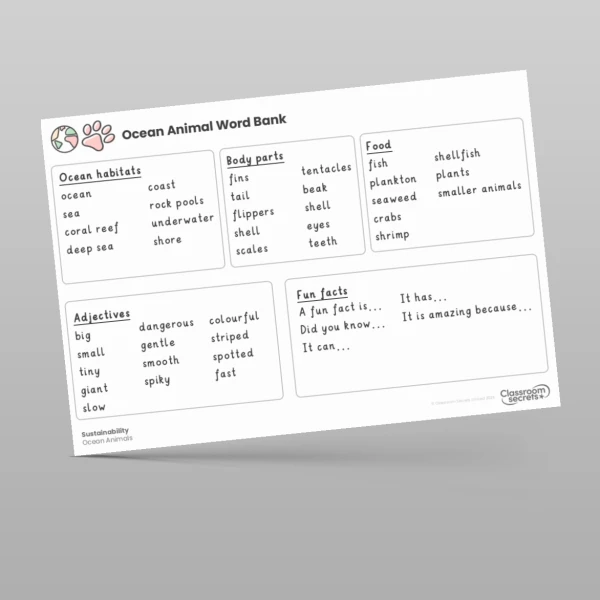 An image of the Ocean Animal Research Activity Resource
