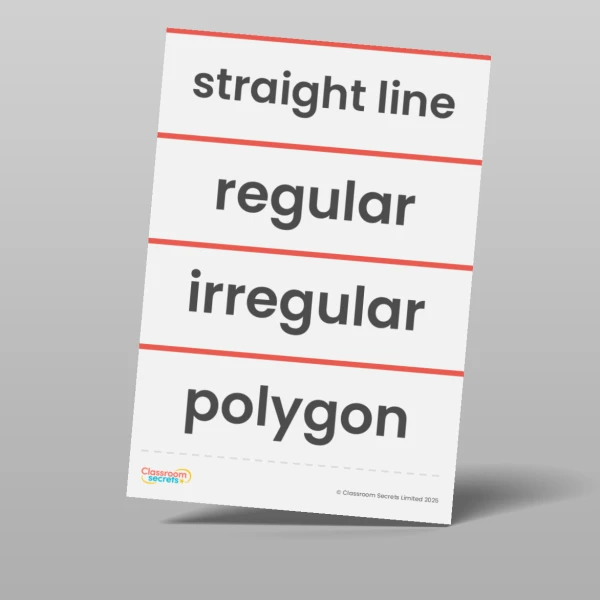 An image of the Shape Vocabulary Pack Resource