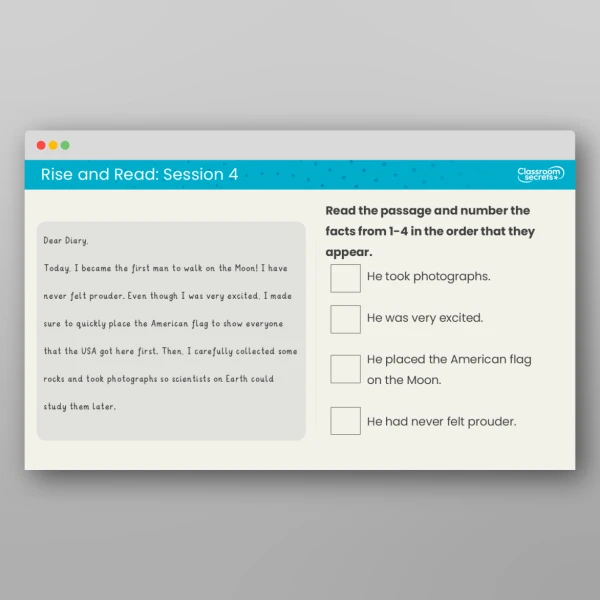 An image of the Rise and Read Neil Armstrong Resource