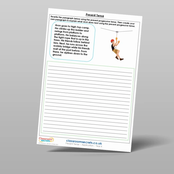 An image of the Present Tense Application Resource