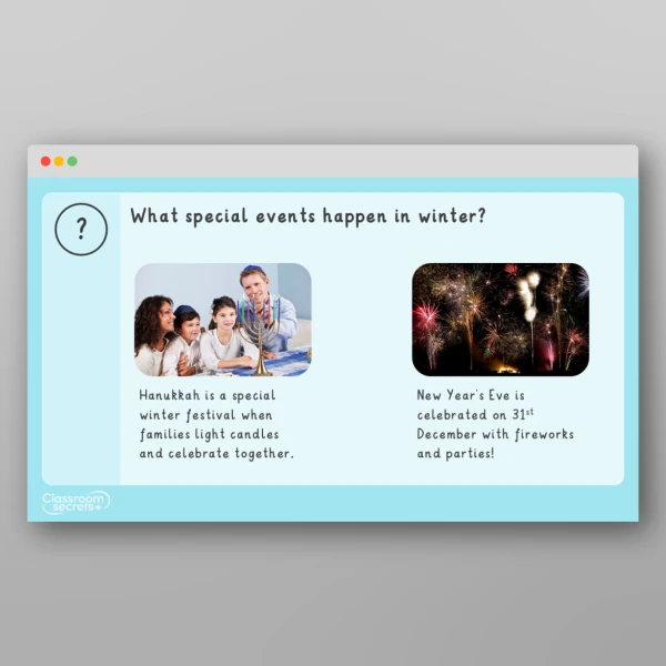 An image of the Winter Introductory PPT Resource