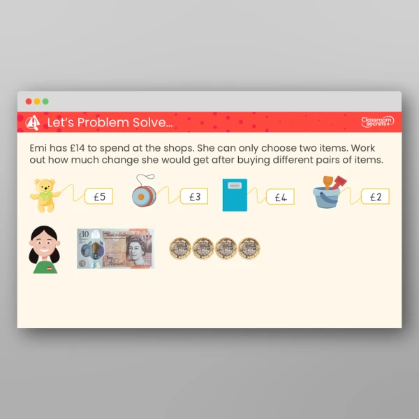 An image of the Subtract Across 10 Teaching PPT Resource