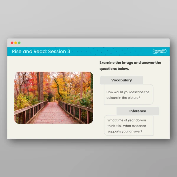 An image of the Rise and Read Set 6 Resource