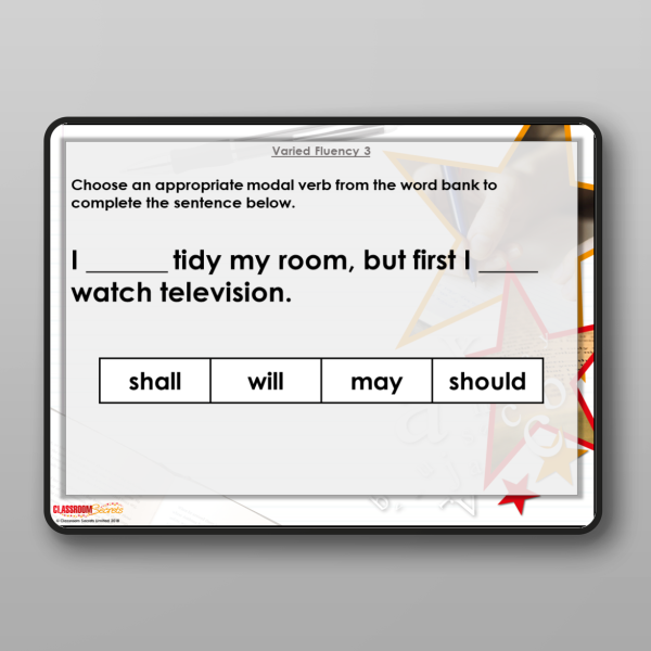 Year 6 Modal Verbs Modelling Ppt Resource | Classroom Secrets