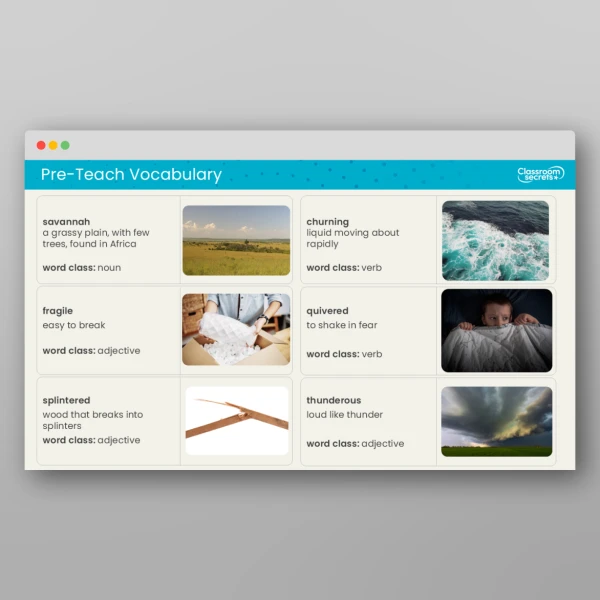 An image of the UKS2 Reading Skills Builder Resource