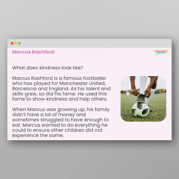 An image of the Values Resource - Kindness Resource