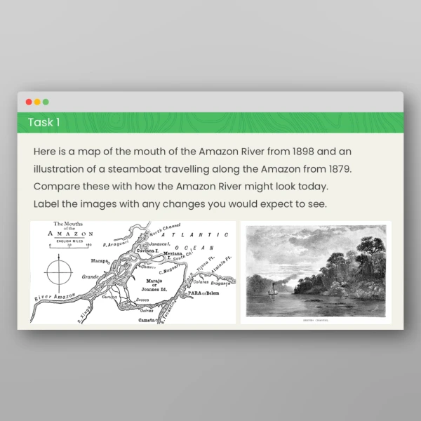 An image of the How Has the Amazon River Changed Over Time? Resource