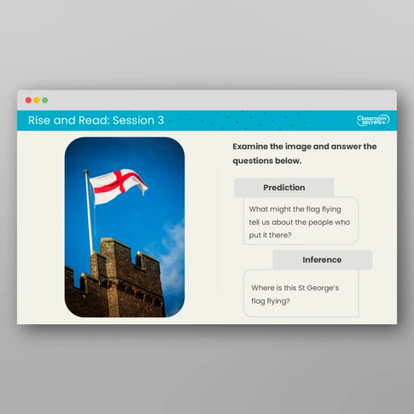 An image of the Rise and Read St George's Day Resource