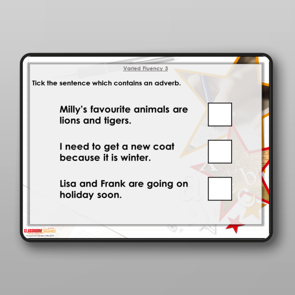 Year 3 What Is An Adverb Modelling Ppt Resource | Classroom Secrets