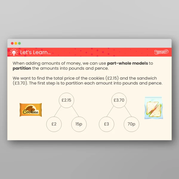 An image of the Calculate with Money Teaching PPT Resource