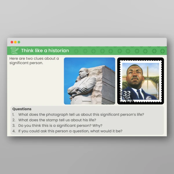 An image of the Lesson 1: What Makes a Significant Person? PPT Resource