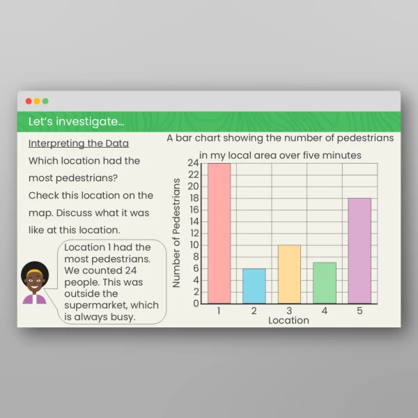 An image of the Understanding Our Pedestrian Survey Geography Fieldwork PPT Resource
