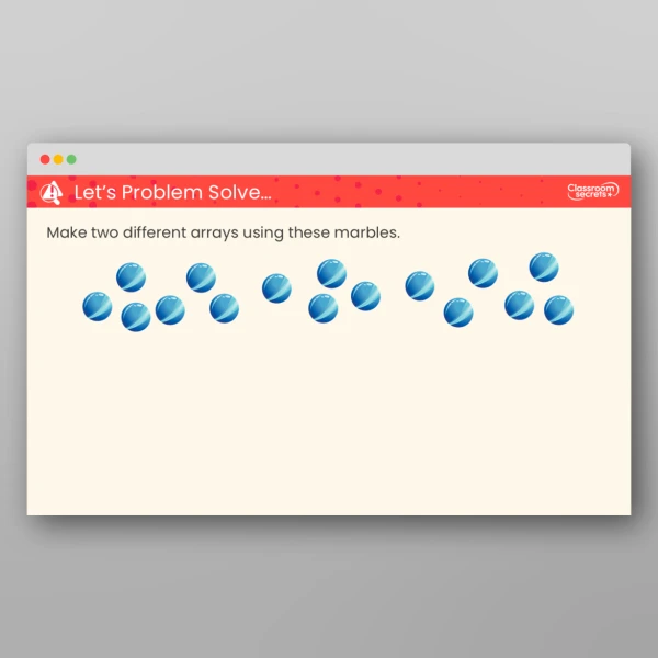 An image of the Make Arrays Teaching PPT Resource